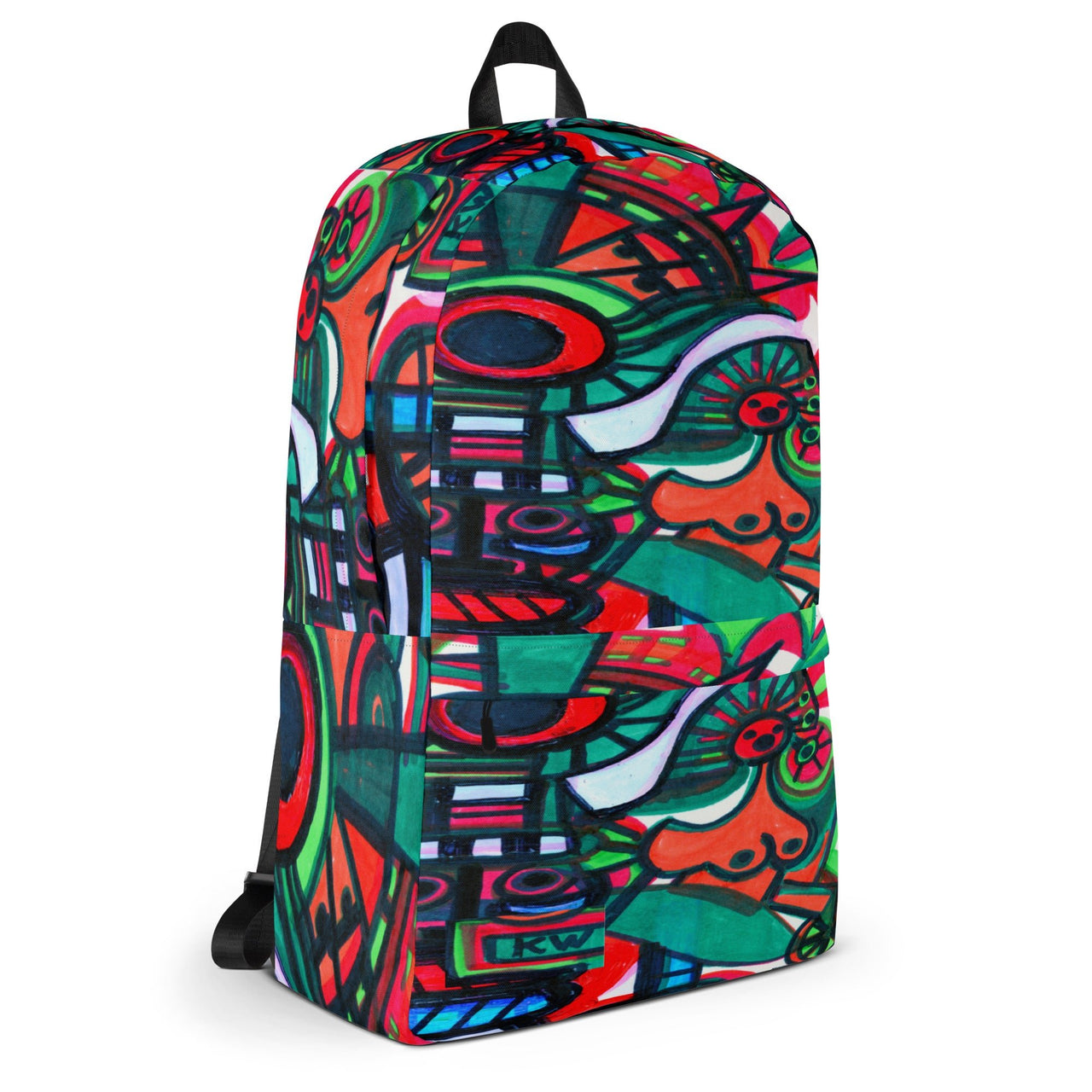 KW Gallery Art Traveler Backpack 21🎨🖼️ - Winter Sunshine Marketplace
