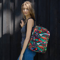 KW Gallery Art Traveler Backpack 21🎨🖼️ - Winter Sunshine Marketplace