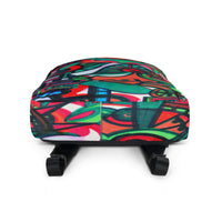 KW Gallery Art Traveler Backpack 21🎨🖼️ - Winter Sunshine Marketplace