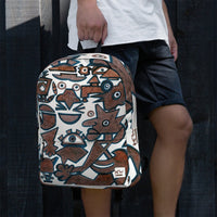 KW Gallery Art Traveler Backpack 24🎨🖼️ - Winter Sunshine Marketplace