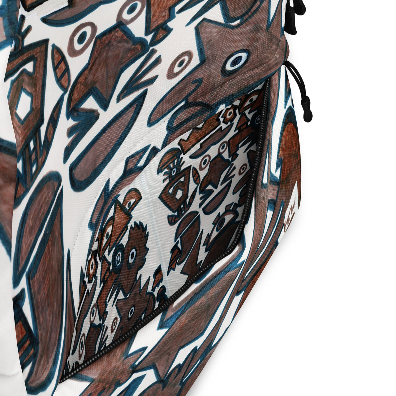 KW Gallery Art Traveler Backpack 24🎨🖼️ - Winter Sunshine Marketplace