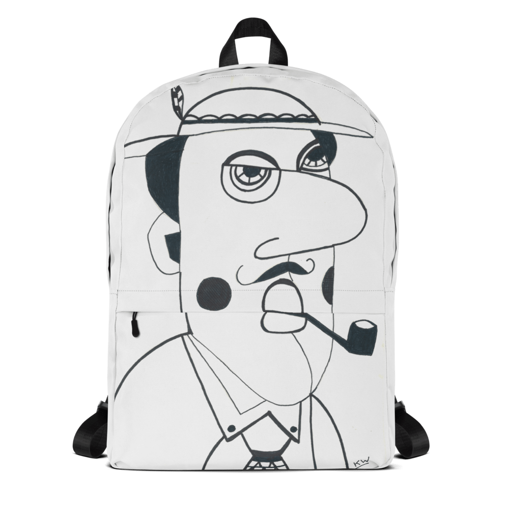 KW Gallery Art Traveler Backpack 3🎨🖼️ - Winter Sunshine Marketplace