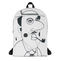 KW Gallery Art Traveler Backpack 3🎨🖼️ - Winter Sunshine Marketplace