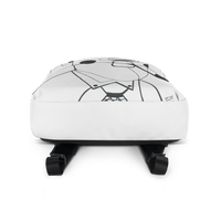 KW Gallery Art Traveler Backpack 3🎨🖼️ - Winter Sunshine Marketplace