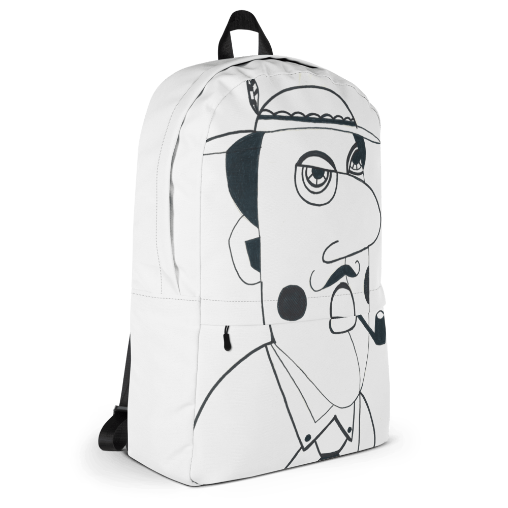 KW Gallery Art Traveler Backpack 3🎨🖼️ - Winter Sunshine Marketplace