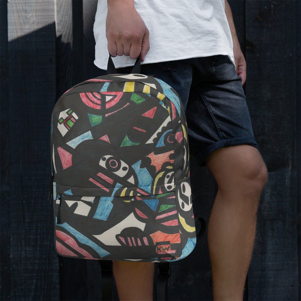KW Gallery Art Traveler Backpack 32🎨🖼️ - Winter Sunshine Marketplace