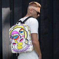 KW Gallery Art Traveler Backpack 33🎨🖼️ - Winter Sunshine Marketplace