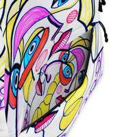 KW Gallery Art Traveler Backpack 33🎨🖼️ - Winter Sunshine Marketplace