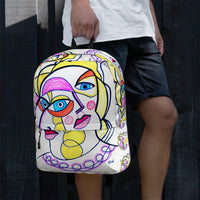 KW Gallery Art Traveler Backpack 33🎨🖼️ - Winter Sunshine Marketplace