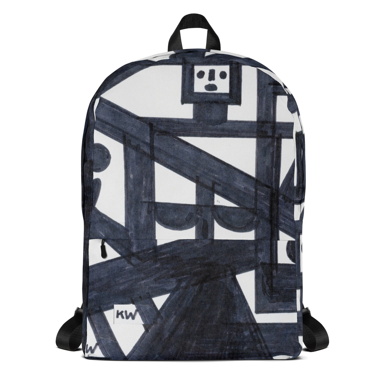 KW Gallery Art Traveler Backpack 35🎨🖼️ - Winter Sunshine Marketplace