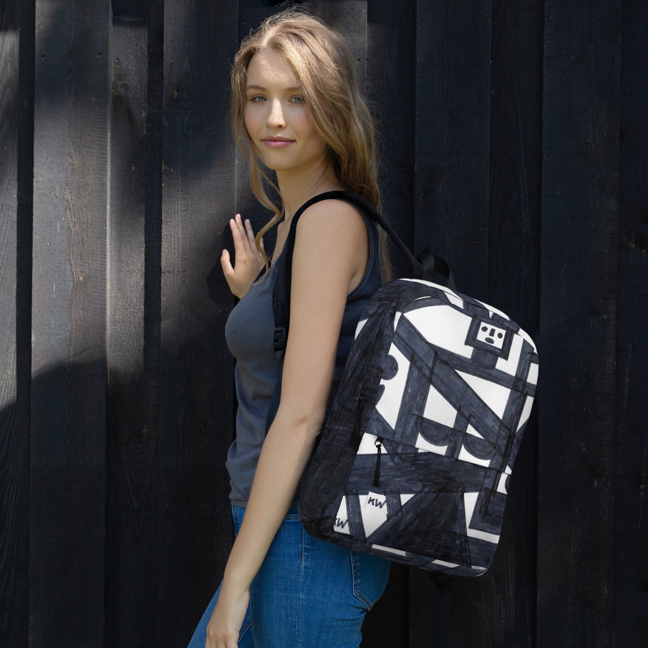 KW Gallery Art Traveler Backpack 35🎨🖼️ - Winter Sunshine Marketplace