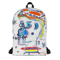 KW Gallery Art Traveler Backpack 36🎨🖼️ - Winter Sunshine Marketplace