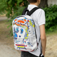 KW Gallery Art Traveler Backpack 36🎨🖼️ - Winter Sunshine Marketplace