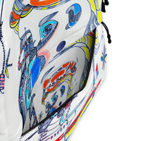KW Gallery Art Traveler Backpack 36🎨🖼️ - Winter Sunshine Marketplace