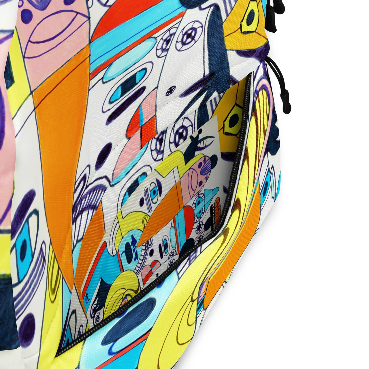 KW Gallery Art Traveler Backpack 37🎨🖼️ - Winter Sunshine Marketplace