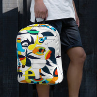 KW Gallery Art Traveler Backpack 43🎨🖼️ - Winter Sunshine Marketplace