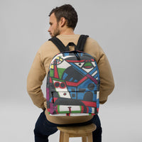 KW Gallery Art Traveler Backpack 44🎨🖼️ - Winter Sunshine Marketplace