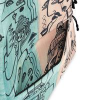 KW Gallery Art Traveler Backpack 6🎨🖼️ - Winter Sunshine Marketplace