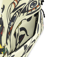 KW Gallery Art Traveler Backpack 8🎨🖼️ - Winter Sunshine Marketplace