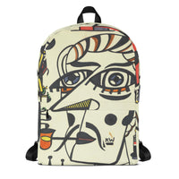KW Gallery Art Traveler Backpack 8🎨🖼️ - Winter Sunshine Marketplace