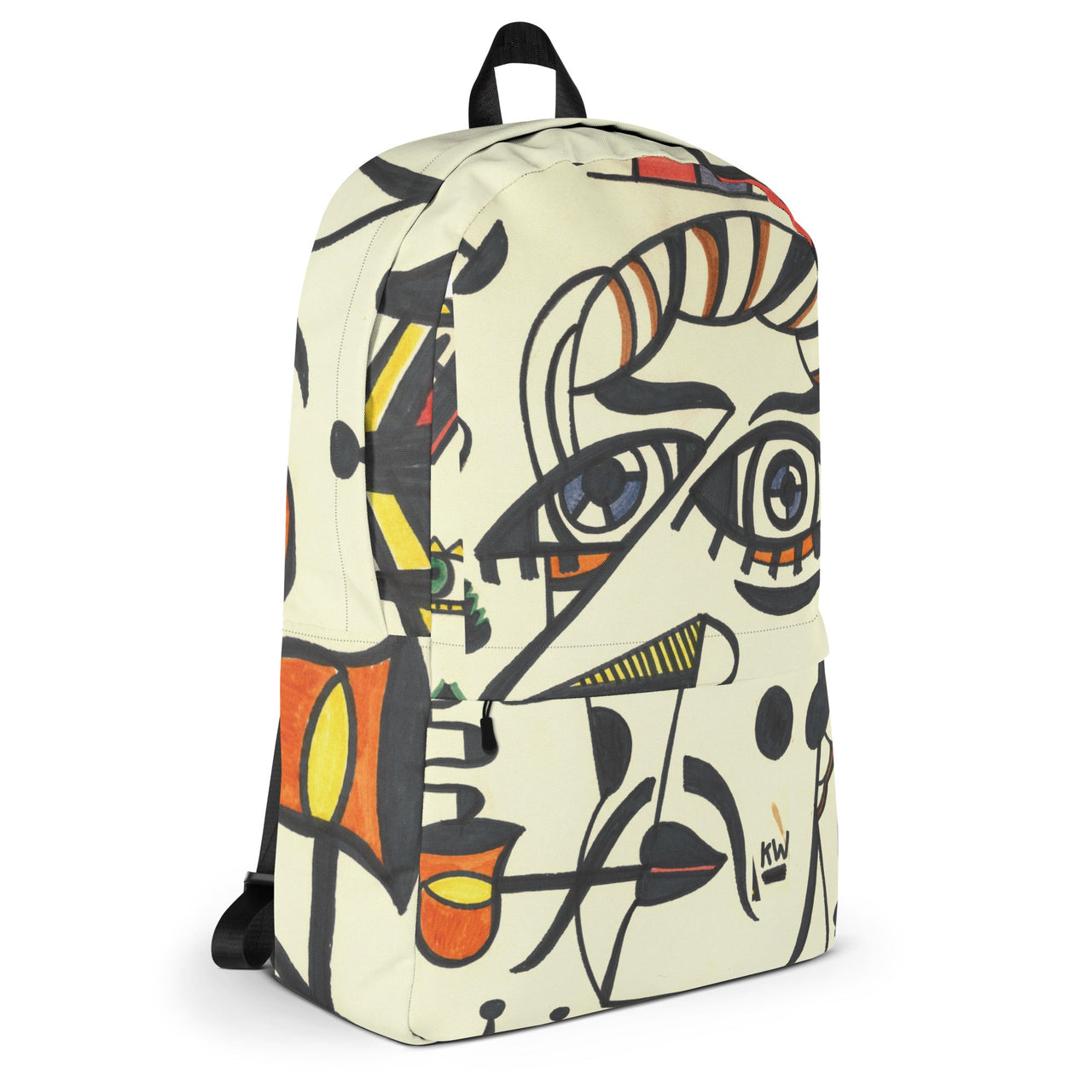 KW Gallery Art Traveler Backpack 8🎨🖼️ - Winter Sunshine Marketplace