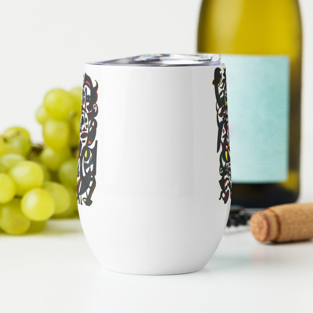 KW Gallery Art & Wine Tumbler 10 - Winter Sunshine Marketplace