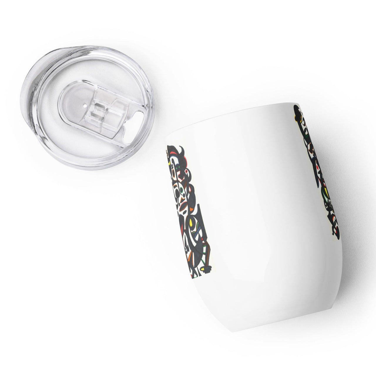 KW Gallery Art & Wine Tumbler 10 - Winter Sunshine Marketplace