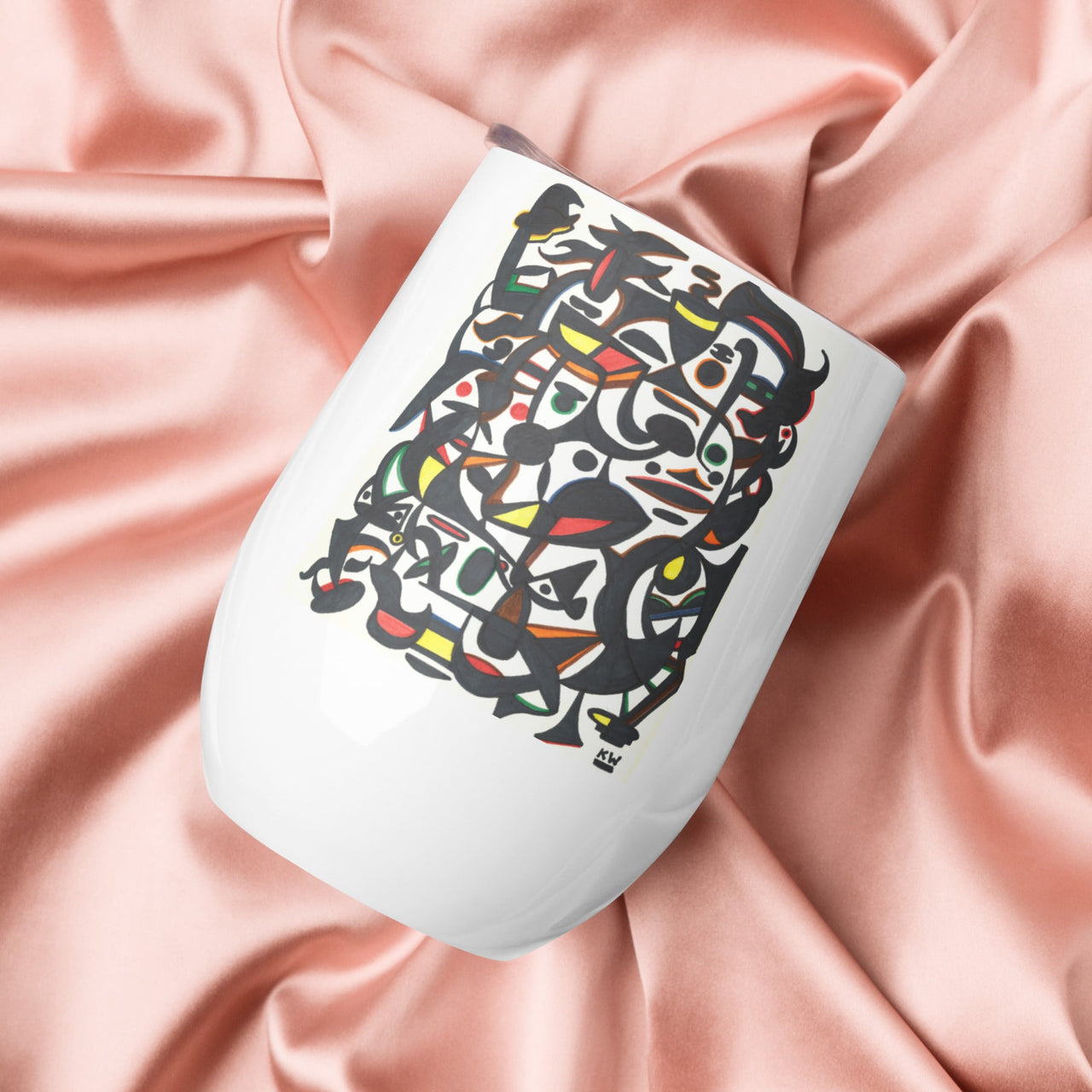 KW Gallery Art & Wine Tumbler 10 - Winter Sunshine Marketplace