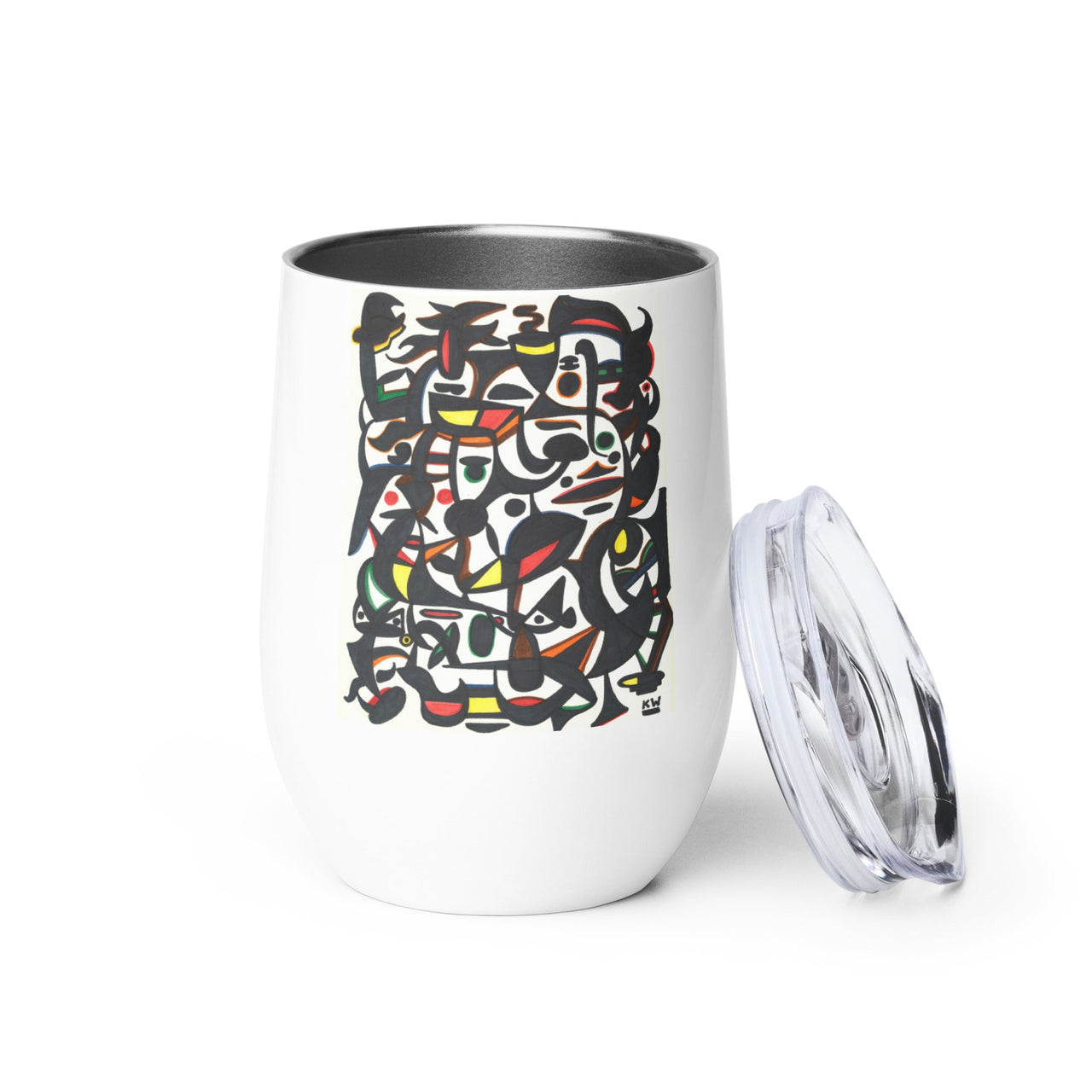 KW Gallery Art & Wine Tumbler 10 - Winter Sunshine Marketplace