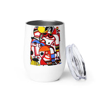 KW Gallery Art & Wine Tumbler 11 - Winter Sunshine Marketplace