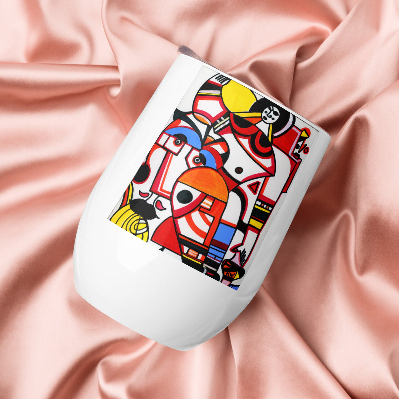 KW Gallery Art & Wine Tumbler 11 - Winter Sunshine Marketplace