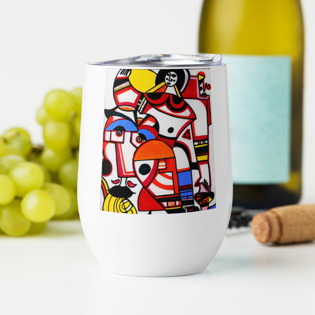 KW Gallery Art & Wine Tumbler 11 - Winter Sunshine Marketplace