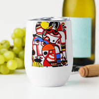 KW Gallery Art & Wine Tumbler 11 - Winter Sunshine Marketplace