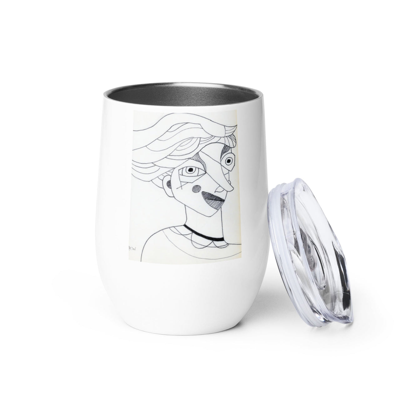 KW Gallery Art & Wine Tumbler 12 - Winter Sunshine Marketplace