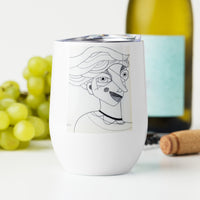 KW Gallery Art & Wine Tumbler 12 - Winter Sunshine Marketplace