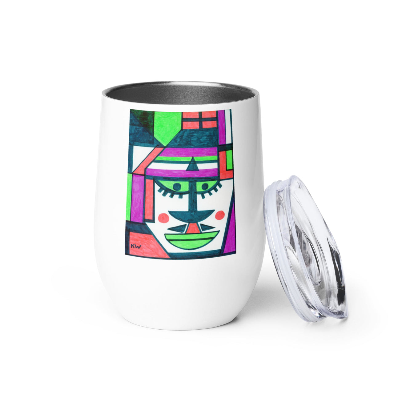 KW Gallery Art & Wine Tumbler 14 - Winter Sunshine Marketplace