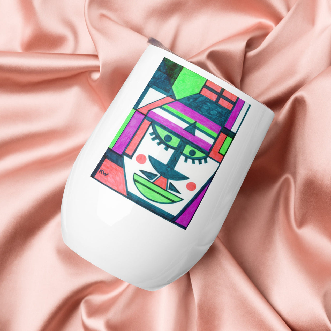 KW Gallery Art & Wine Tumbler 14 - Winter Sunshine Marketplace