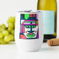 KW Gallery Art & Wine Tumbler 14 - Winter Sunshine Marketplace