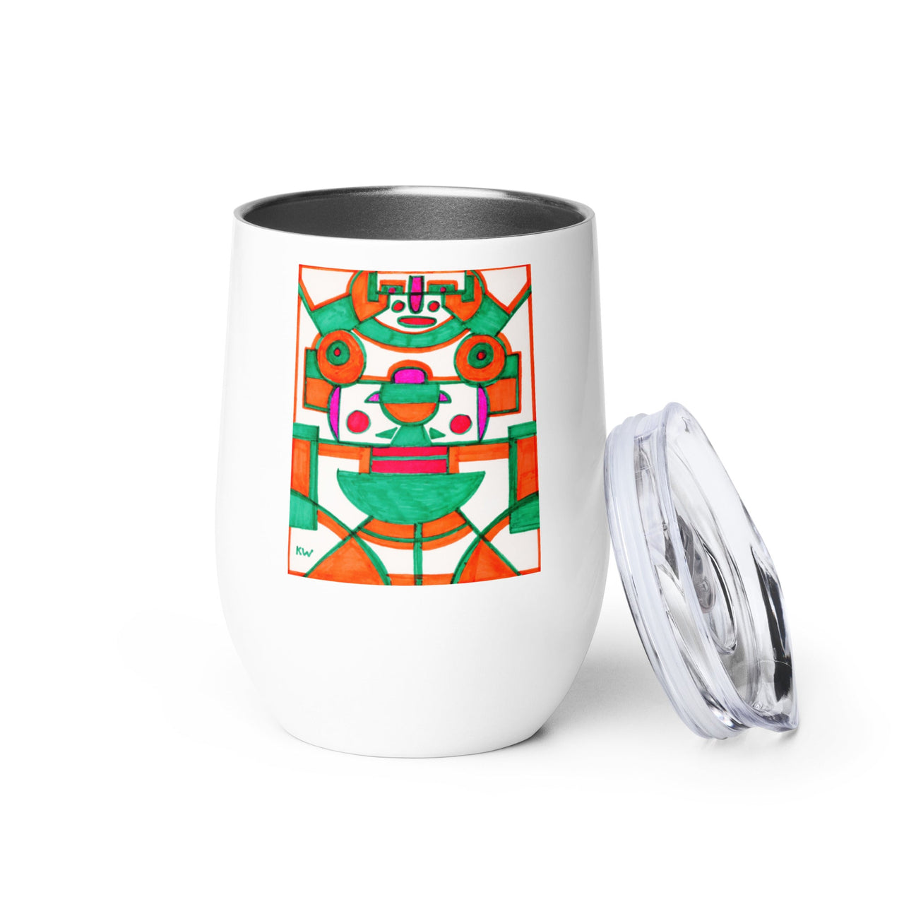 KW Gallery Art & Wine Tumbler 15 - Winter Sunshine Marketplace