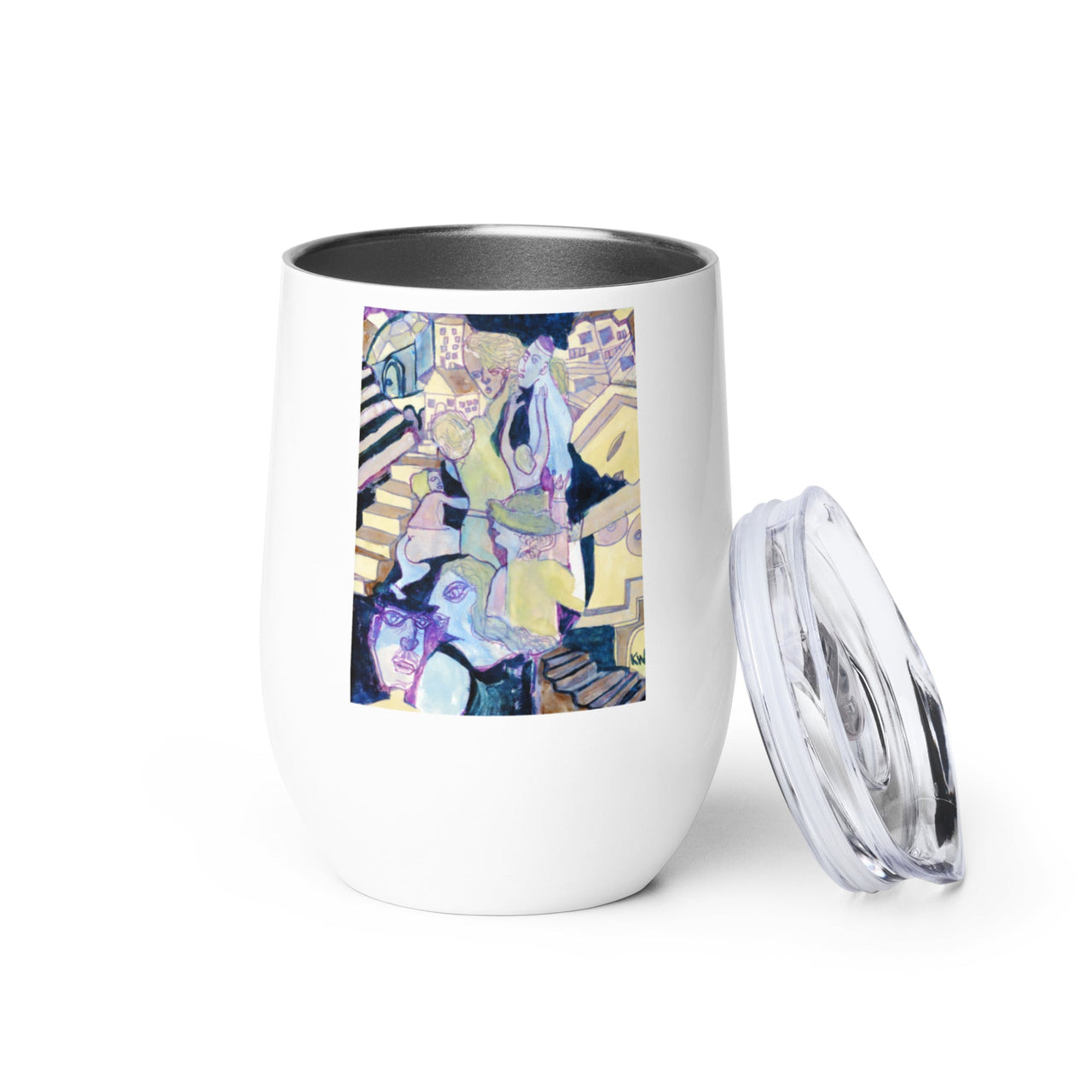 KW Gallery Art & Wine Tumbler 16 - Winter Sunshine Marketplace