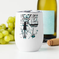 KW Gallery Art & Wine Tumbler 18 - Winter Sunshine Marketplace