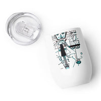 KW Gallery Art & Wine Tumbler 18 - Winter Sunshine Marketplace