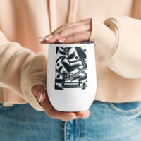 KW Gallery Art & Wine Tumbler 19 - Winter Sunshine Marketplace