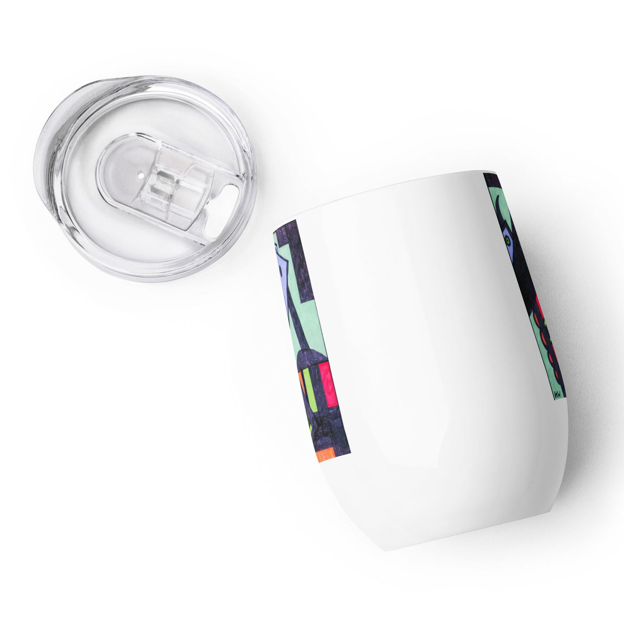 KW Gallery Art & Wine Tumbler 20 - Winter Sunshine Marketplace