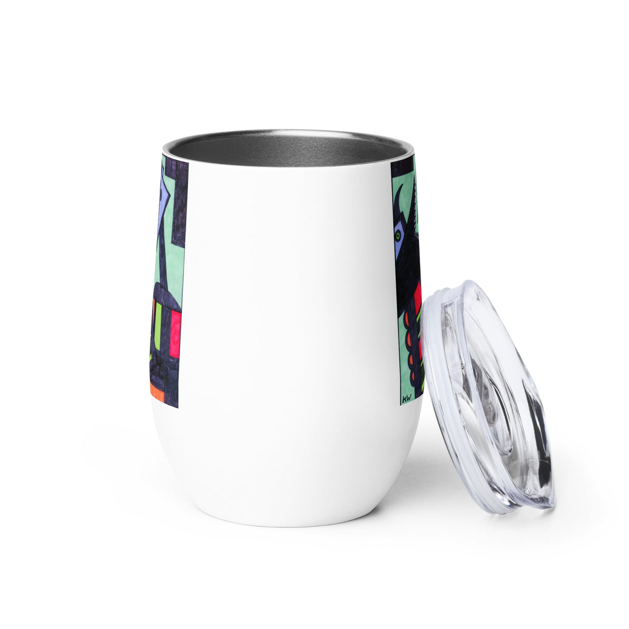 KW Gallery Art & Wine Tumbler 20 - Winter Sunshine Marketplace