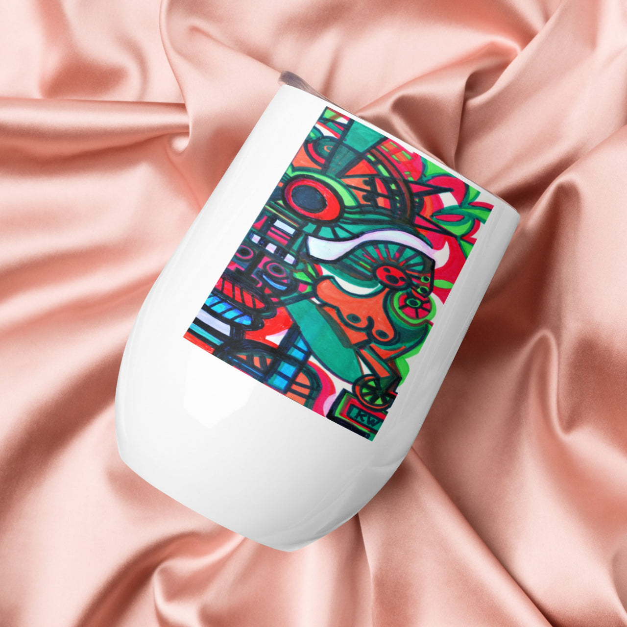 KW Gallery Art & Wine Tumbler 21 - Winter Sunshine Marketplace