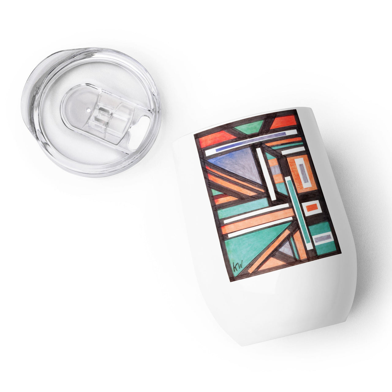 KW Gallery Art & Wine Tumbler 22 - Winter Sunshine Marketplace