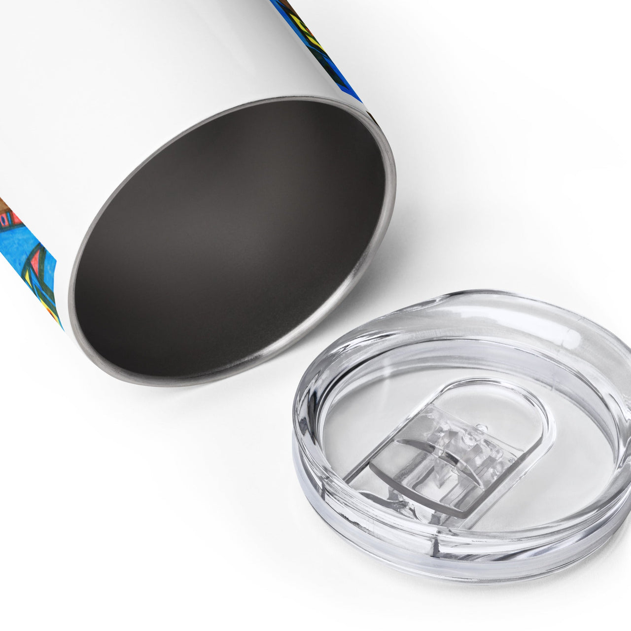 KW Gallery Art & Wine Tumbler 23 - Winter Sunshine Marketplace