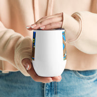 KW Gallery Art & Wine Tumbler 23 - Winter Sunshine Marketplace
