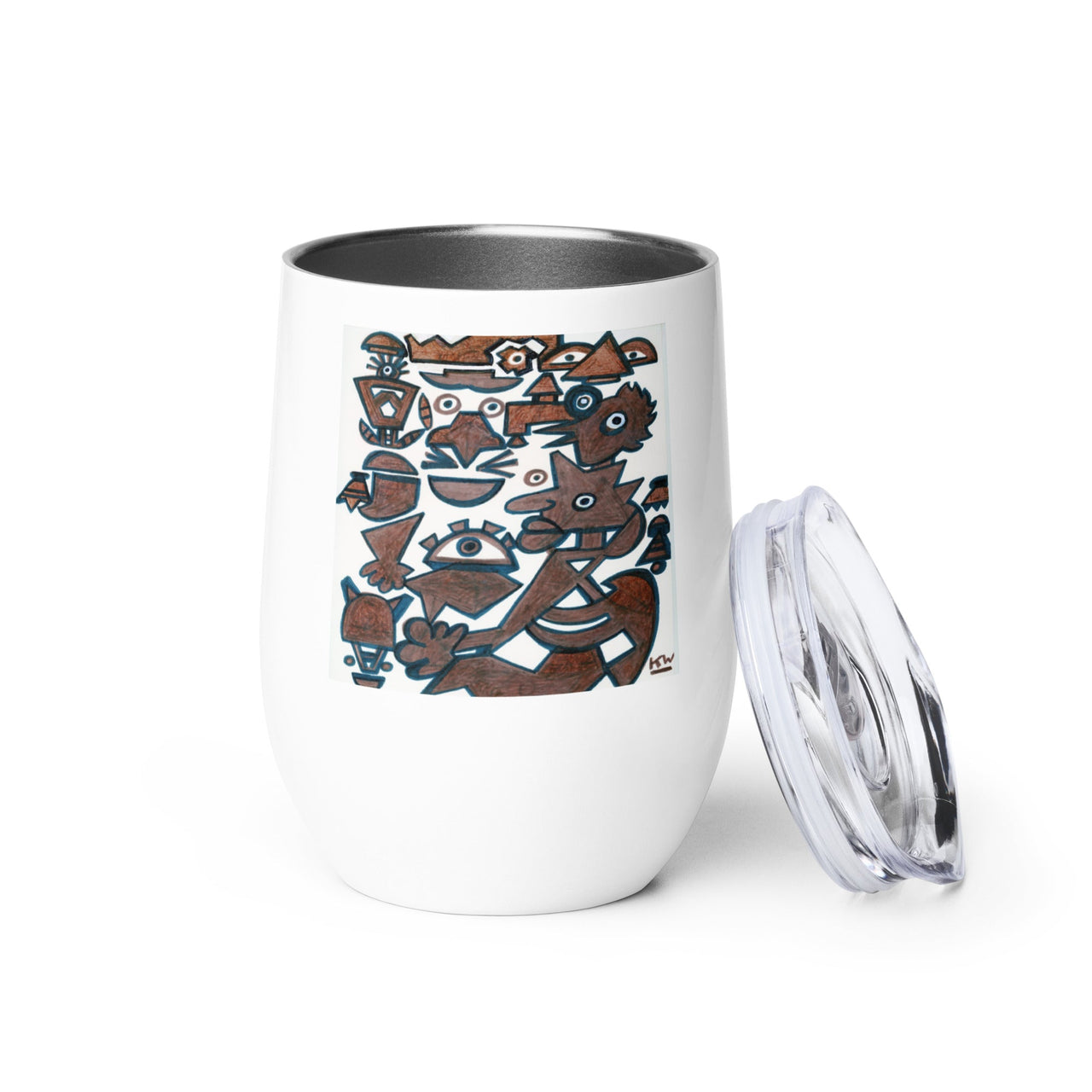 KW Gallery Art & Wine Tumbler 24 - Winter Sunshine Marketplace